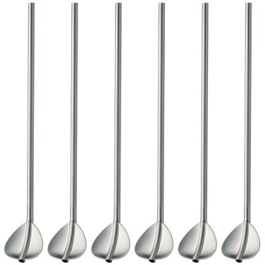 Ложка для коктейлів набір 6 предметів Bistro WMF