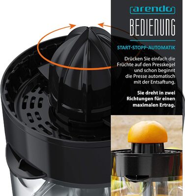 Соковижималка електрична для цитрусових 1,2 л Lizi Arendo