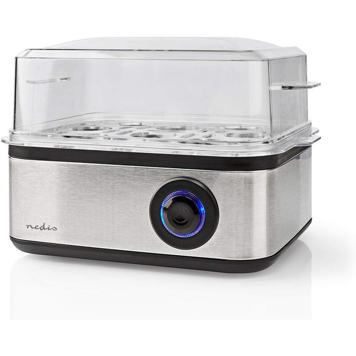 Електрична яйцеварка - 8 яєць, 500 Вт Nedis