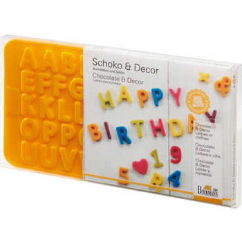 Форма для прикраси випічки у вигляді алфавіту, 12 х 2 х 22 см, RBV Birkmann