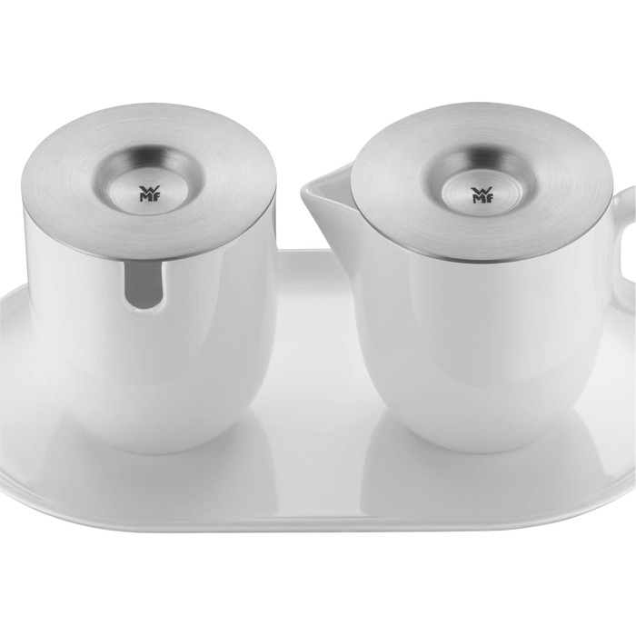 Цукорниця і молочник з підстаканником, набір 3 предмети Barista WMF