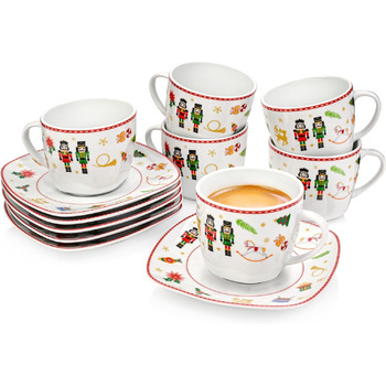 Набір чашок з блюдцем 175 мл. Bilgola