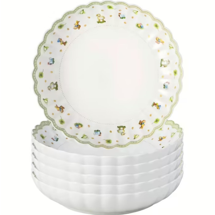 Тарілка для пасти Easter Delight Villeroy & Boch 23,6 см, набір 6 предметів