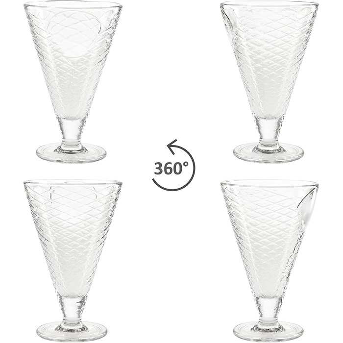 Набір креманок для морозива 6 шт. 340 мл MamboCat