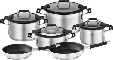 Набір каструль 10 предметів Silence Pro Rosle