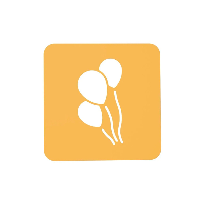 STENCIL PALLONCINO Лист силіконовий