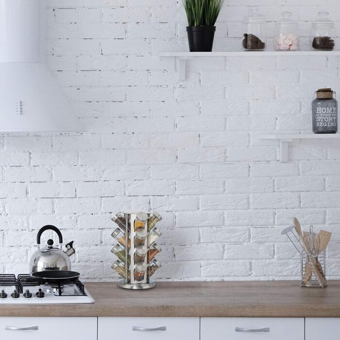 Карусель для 16 банок для спецій Relaxdays