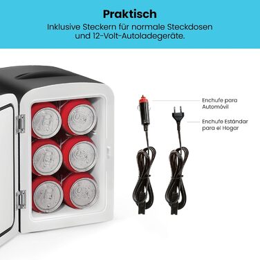 Міні-холодильник 4 л чорний Iceman