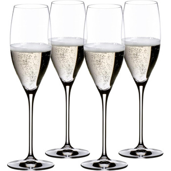 Келих для шампанського 230 мл, набір 4 предмети, Vinum Riedel