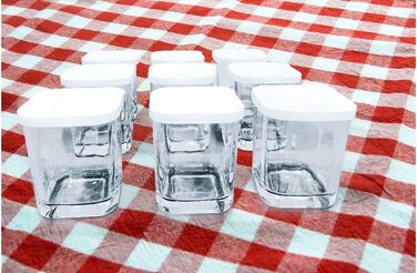 Набор баночек для йогурта 9 шт. 145 мл LITTLE BALANCE