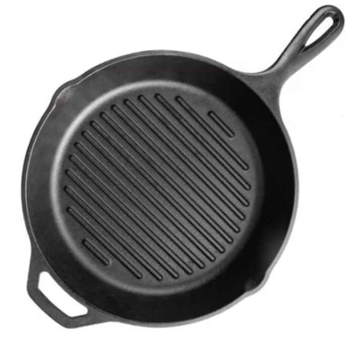 Чавунна гриль-сковорода Ø30 з ручкою см GRILLI 777179 Код: 012702