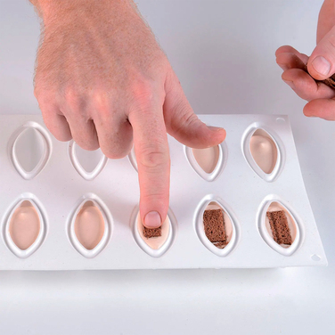 Quenelle Форма силіконова 63x29 mm, h 28 mm