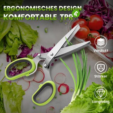 Ножиці з 5 лезами Lesolph