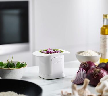 Овочерізка, леза з нержавіючої сталі, зелена Joseph Joseph ChopCup