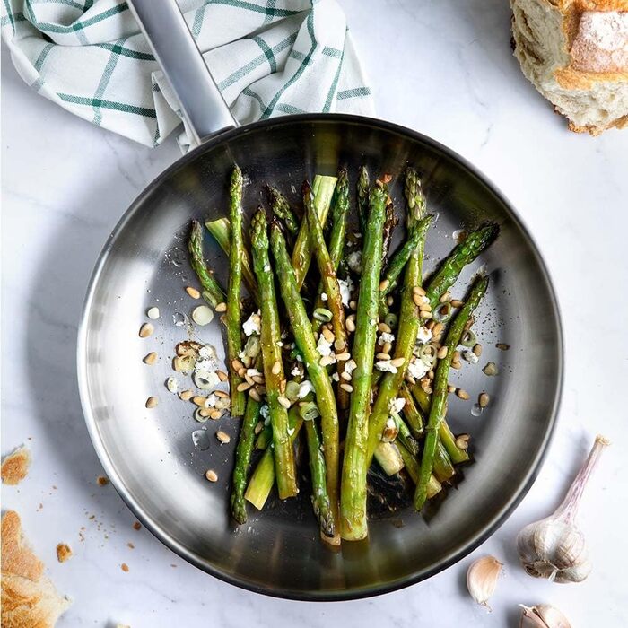 Сковорода 24 см, нержавеющая сталь BK