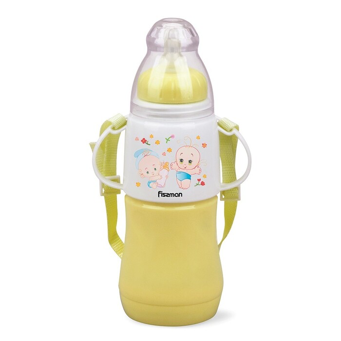 Бутылка для кормления Fissman 230 мл желтый (7957)