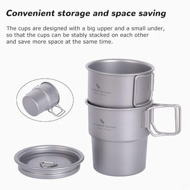 Кемпінгова кружка без кришки, 250 мл. iBasingo