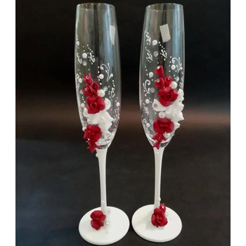 келихи Весільні 2 шт Sandy 190 мл 1629 BOHEMIA