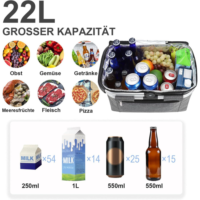 Термосумка об'єм 22 л Pynhoklm