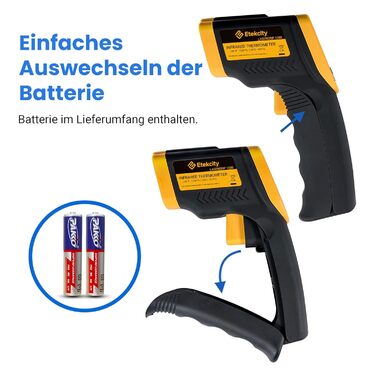 Інфрачервоний термометр від 50 до 610 C Etekcity