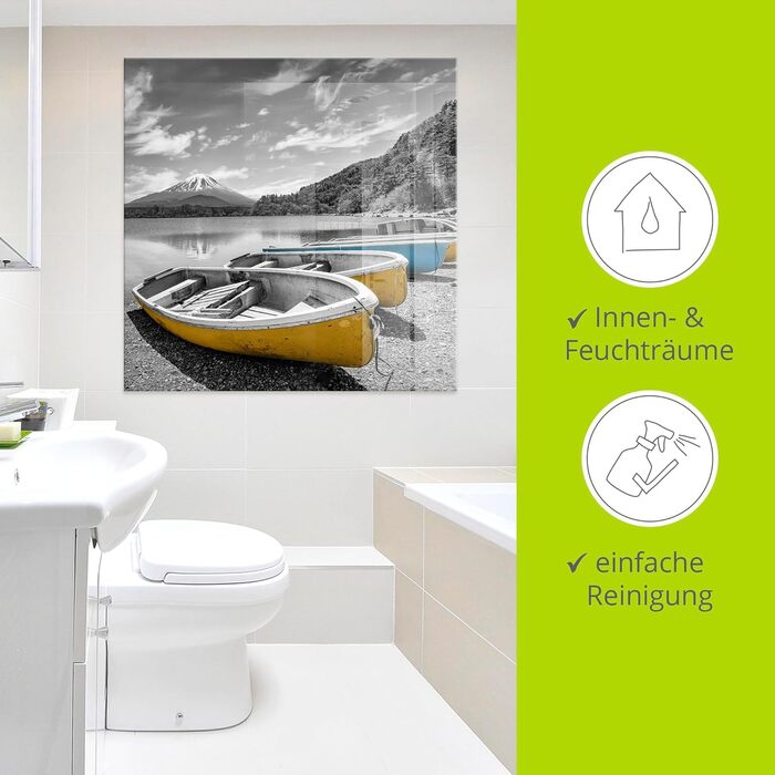 Скляна картина цільна 40 x 40 см ARTLAND