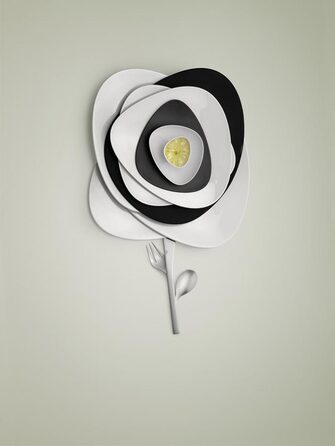 Чашка 200 мл белая Colombina Alessi