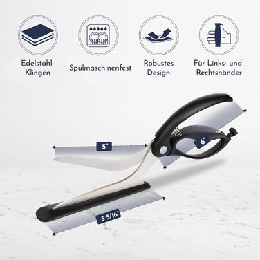 Ножиці для піци з гострим лезом з нержавіючої сталі Loftern