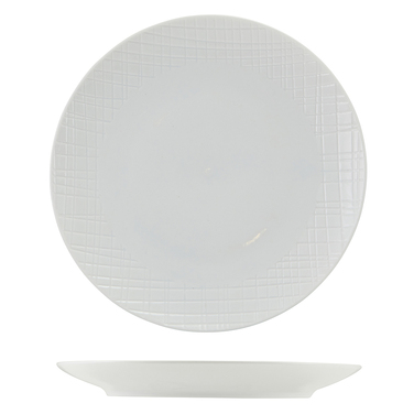Тарілка 20 см, Incise Porcelain Lavara, GenWare