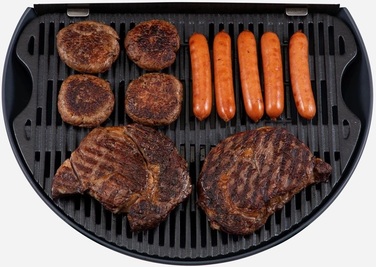 КОМПЛЕКТ Портативний переносний газовий гриль O-GRILL 600T, чорний + шланг в подарунок! Код: 011677