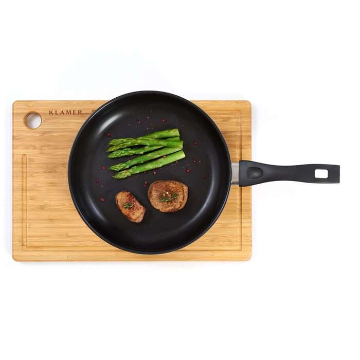 Доска разделочная бамбуковая 38 x 25 см Klamer