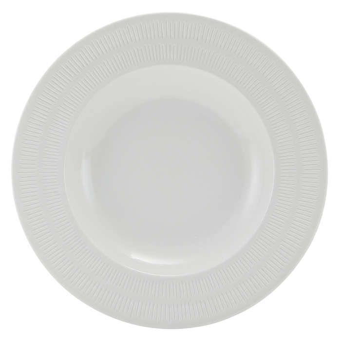 Тарілка для пасти 28.5 см, Incise Porcelain Solara, GenWare