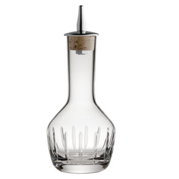 Бутылочка для биттеров 90 мл, 7 x 7 x 13 см, с вертикальным узором, Urbanbar (Урбанбар)