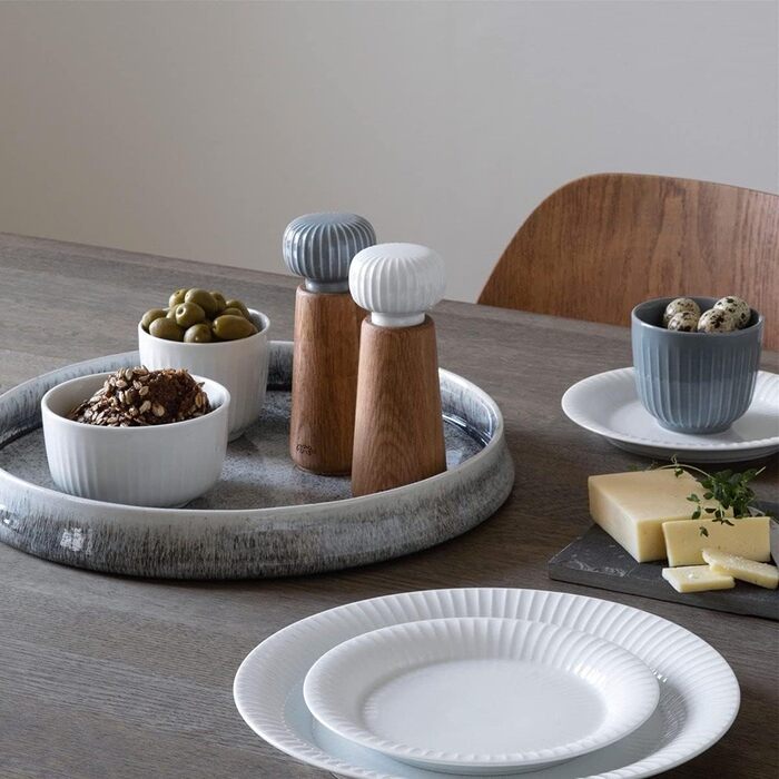 Млинок для спецій Khler Hammershøi - зручний млинок для спецій данського дизайну (білий, H14 см, одинарний)