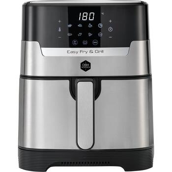 Tefal Мультипіч OBH Nordica EasyFry&Grill, 1550Вт, чаша-4.2л, сенсорне керув., від 40°C до 200°C, пластик, чорно-сірий
