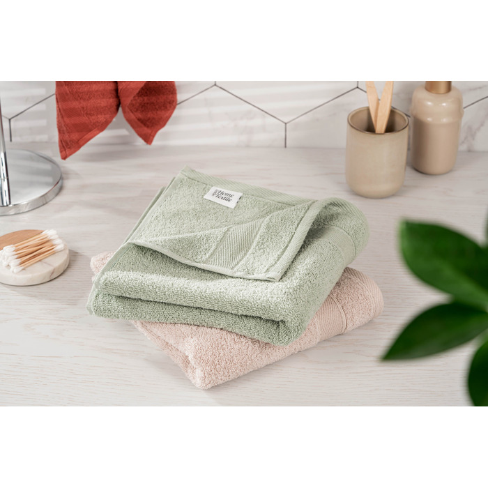 Рушник махровий Ardesto SuperSoft, 70х140см, 100% бавовна, зелений