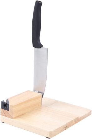 Пристрій для нарізання ковбас з дерев'яною основою Kitchendao