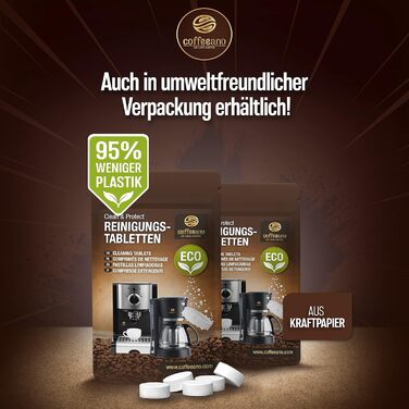 Засіб для чищення кавомашин 250 таблеток Coffeeano