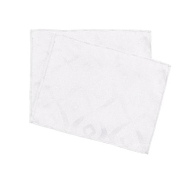 Набір серветок Tradilinge Brunch Blanc (білий), 100% поліестер, 45х45 см, 3 шт.