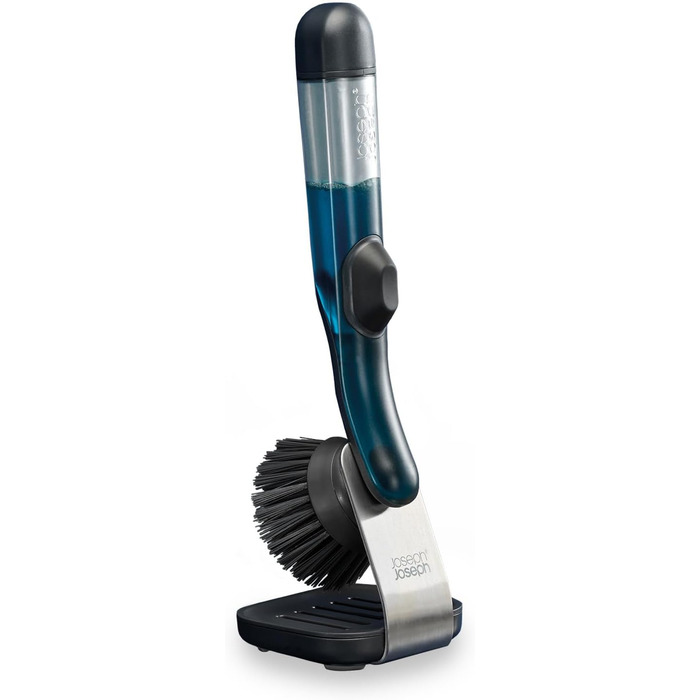 Щітка для миття посуду з дозатором для мила і металевою підставкою 28,7x9,4x9 см Joseph Joseph