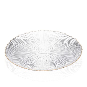 ARDESTO Тарелка Mallow, 21см, стекло, прозрачный