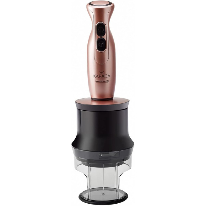 Спіральна овочерізка 4 в 1 набір рожеве золото KARACA