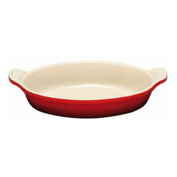 Блюдо овальне 28 см, бордове Le Creuset
