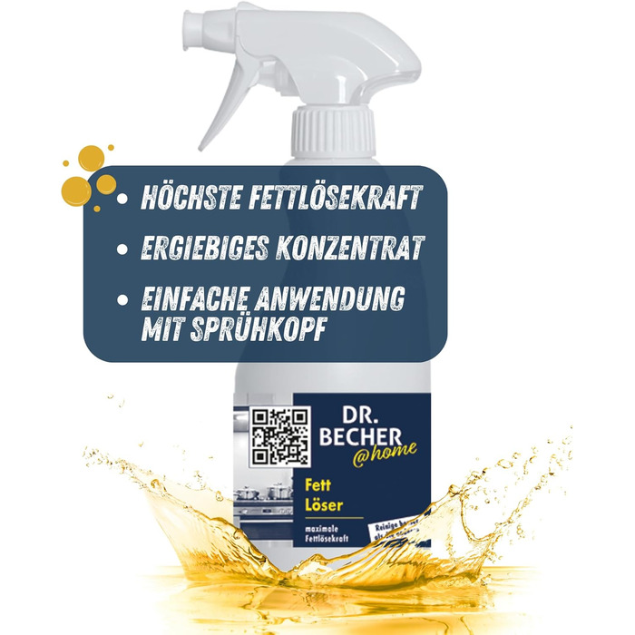 Средство для мытья вытяжек 2х500 мл DR.BECHER @home