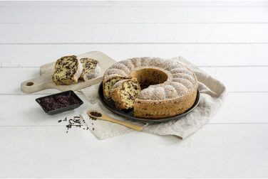 Пружинна форма Zenker плоска та трубчасте дно Ø 28 см форма для випічки з 2 днами, професійний набір форм для тортів, з високоякісним антипригарним покриттям, легко розформовується для соковитих тортів і пирогів, кількість