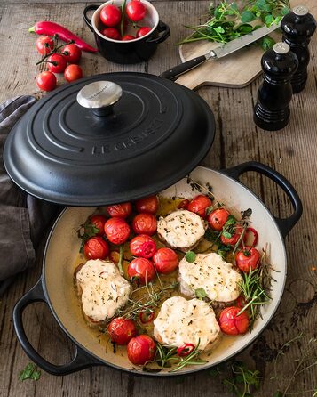 Гусятница / жаровня 27 см, помаранчевий Le Creuset