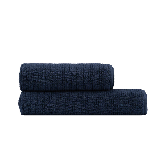 Рушник махровий Ardesto Air, 50х90см, 100% бавовна, синій