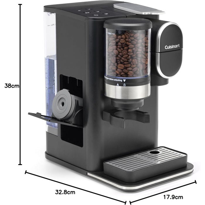 Кавоварка для меленої та завареної кави на одну чашку Cuisinart