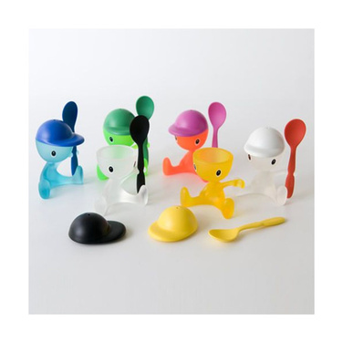 Тримач для яйця 8 х 11,5 х 9 см зелений Cico Alessi