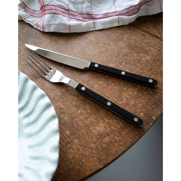 Набор столовых приборов из нержавеющей стали (нож+вилка) GRILLI 88877 Код: 012188