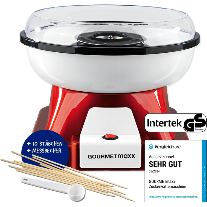 Апарат для виробництва цукрової вати GOURMET maxx